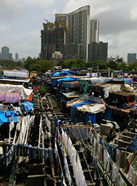 ムンバイの洗濯場
